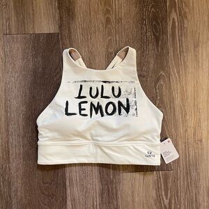 LULULEMON Energy High Neck Longline Bra Ed Curtis